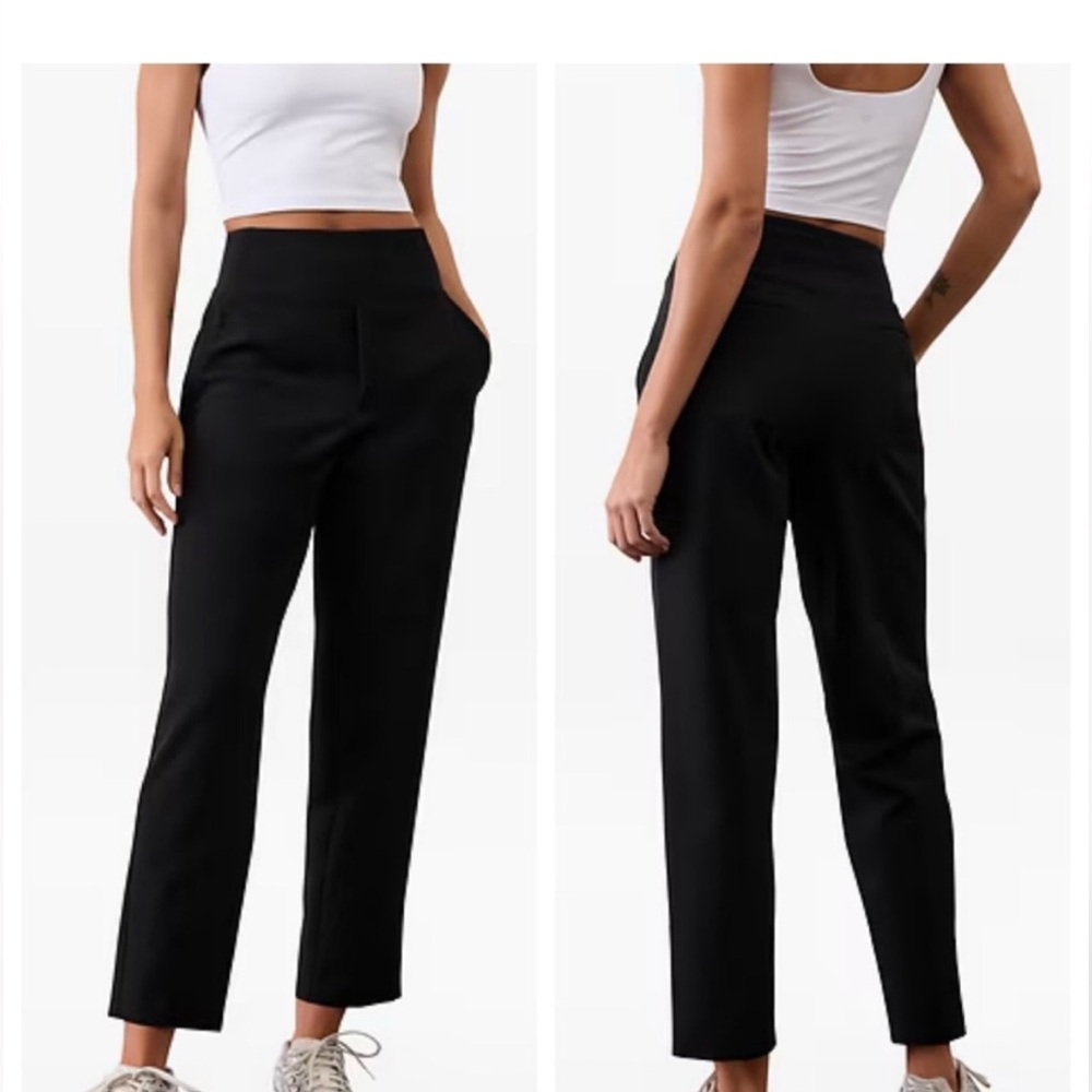 Athleta Black Endless High-Rise Pants Sz 6